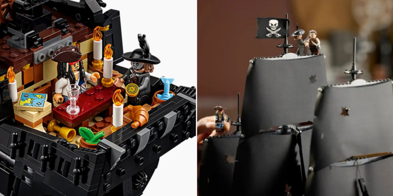 Lego показала гигантский набор с Чёрной жемчужиной из &laquo;Пиратов Карибского моря&raquo;