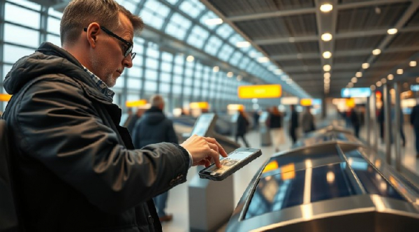 Посетитель российского аэропорта оплатил парковку цифровыми рублями