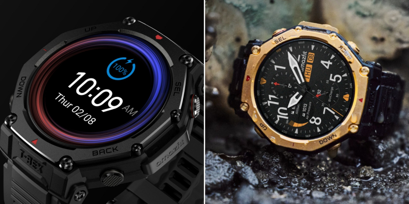 Представлены титановые часы Amazfit T‑Rex 3 Pro с фонариком и автономностью 25&nbsp;дней