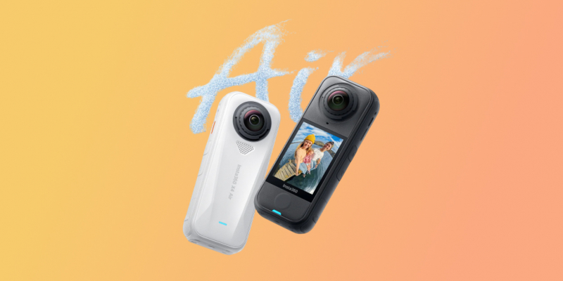 Insta360 выпустила X4 Air &mdash; экшен-камеру с круговым обзором и быстросменной оптикой