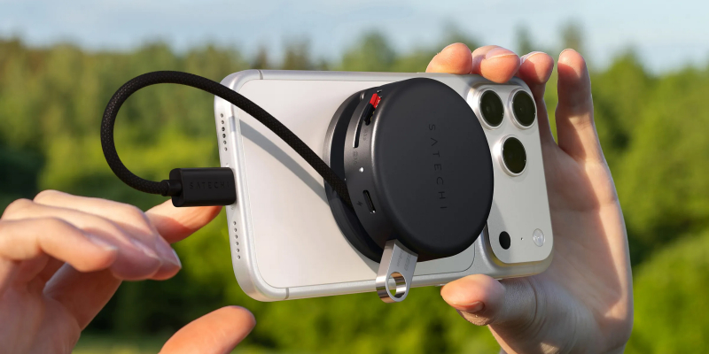 Satechi представила магнитный хаб для смартфонов &mdash; шайбу с USB, HDMI и другими портами